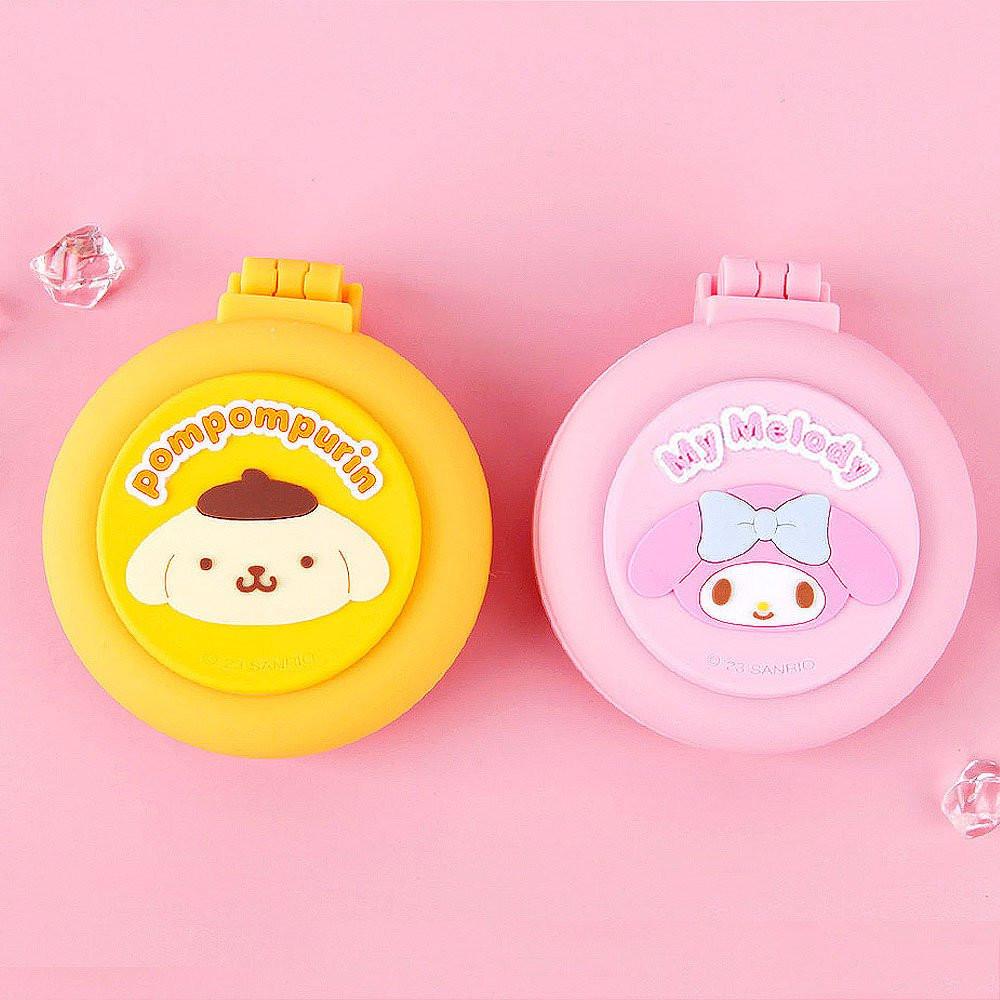 Sanrio Characters 2 in 1 Mirror Brush Set