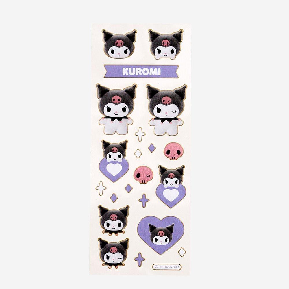 Sanrio Characters Gold Bolder Sticker :Pompom