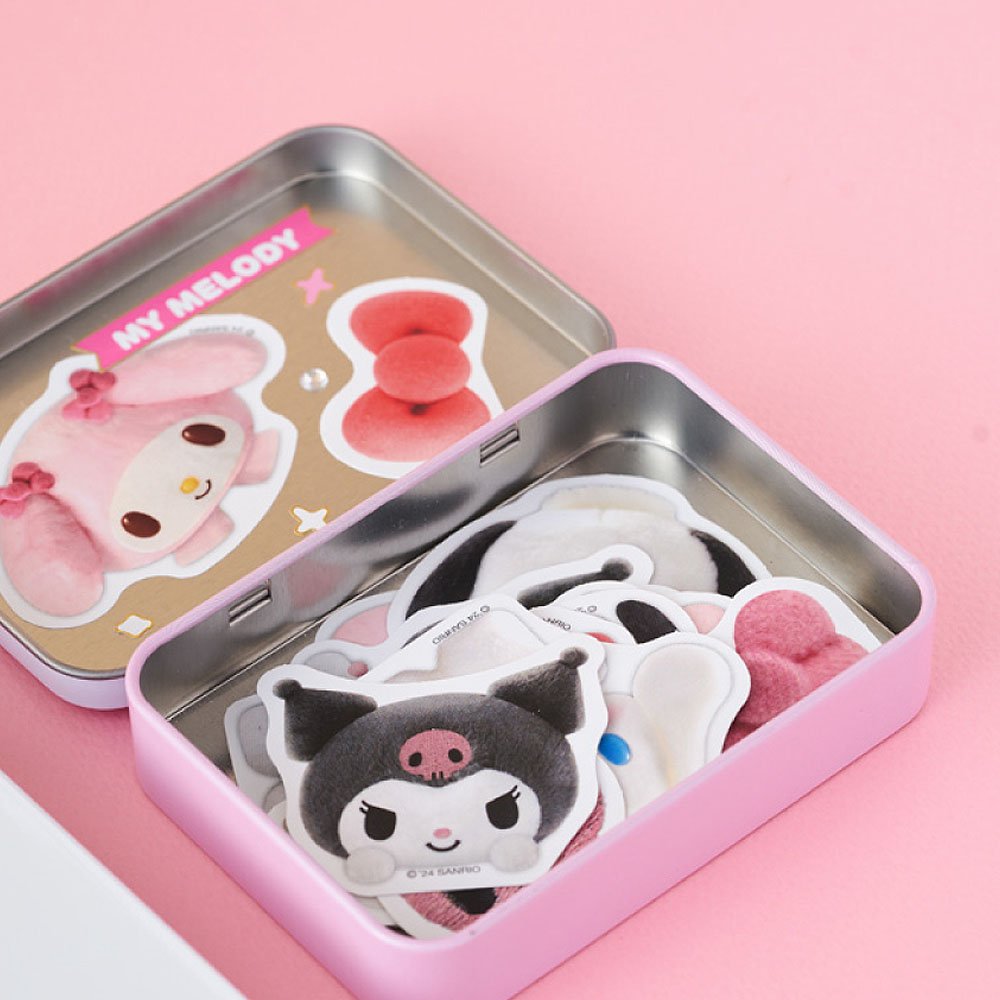 Sanrio Characters Tin Case Sticker Set :Pompom