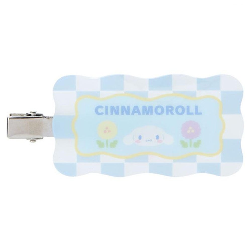 Sanrio Cinnamoroll Hair Clip Set :Pastel Check