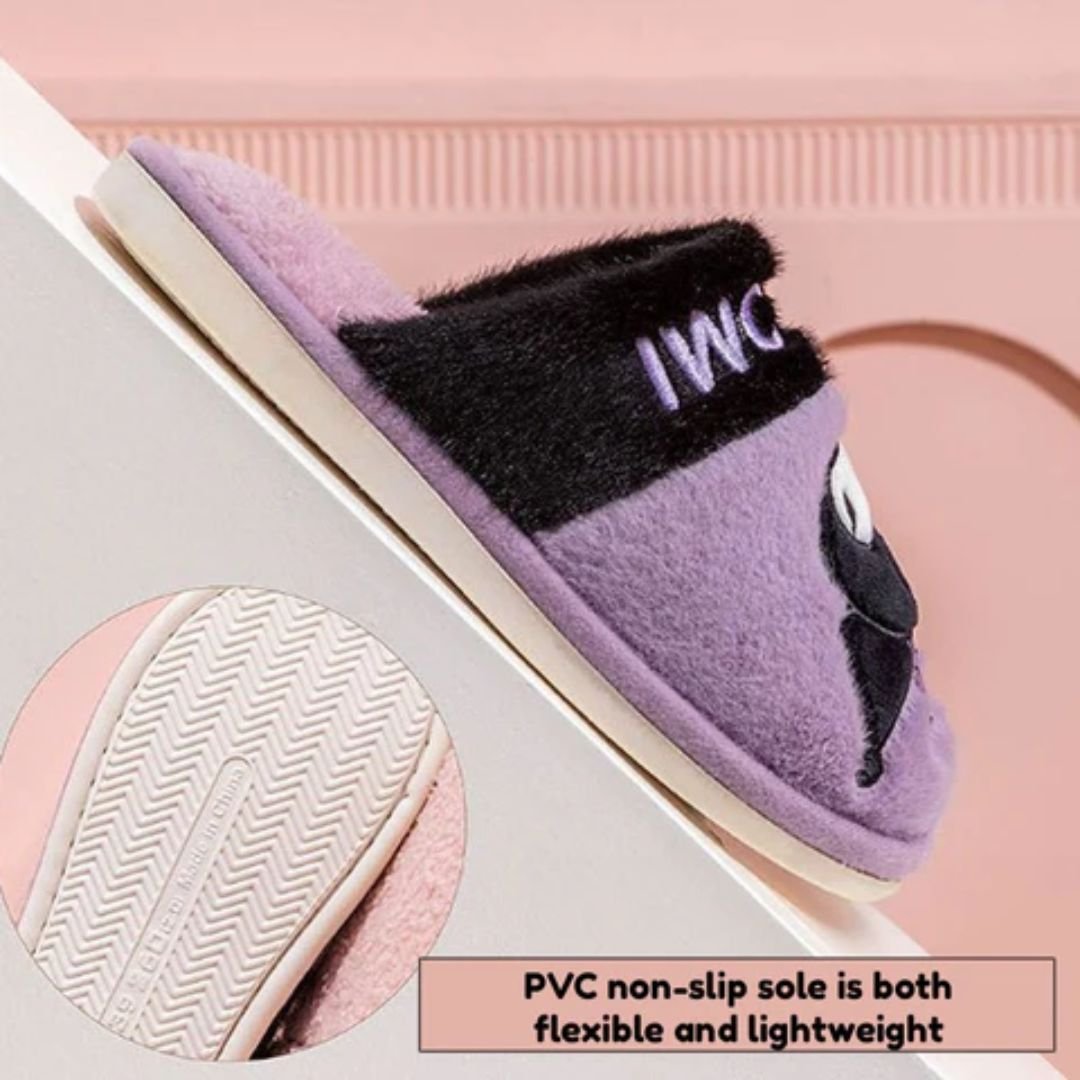 Sanrio Hello Kitty Two Tone Fur Slippers (Kids)