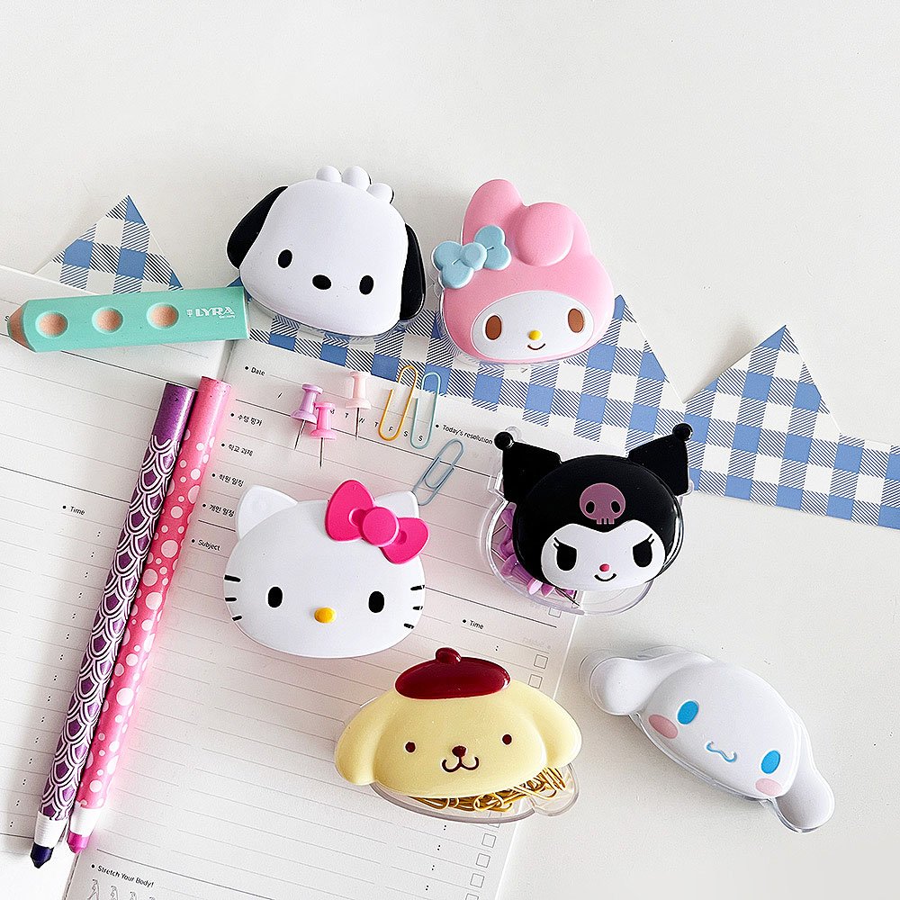 Sanrio Characters Push Pin with Face Case
