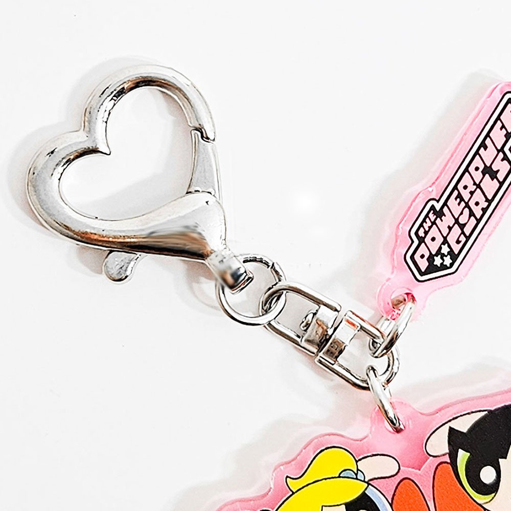 The Powerpuff Girls Y2k Secret Bag Acrylic Key Ring