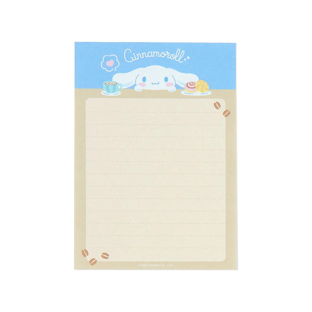 Sanrio Cinnamoroll Memo Pad & Sticker Set