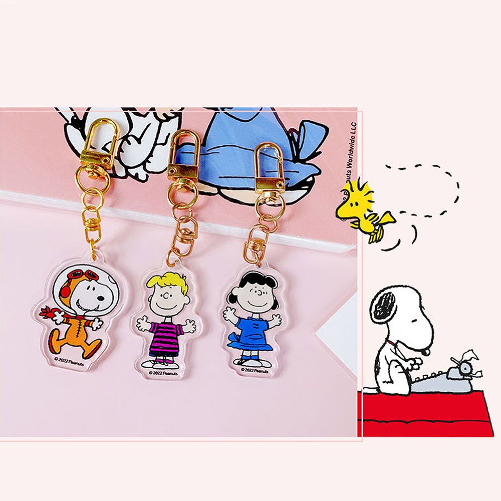 Peanuts Secret Acrylic Key Ring