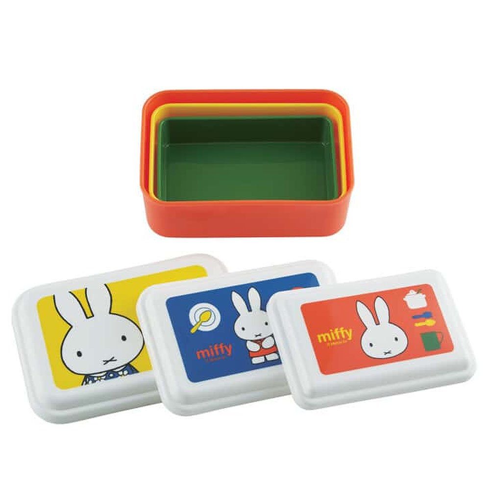 Miffy Food Container 3pc Set