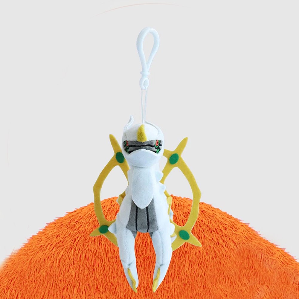 Pokemon Arceus Plush Mascot Clip-on Keychain