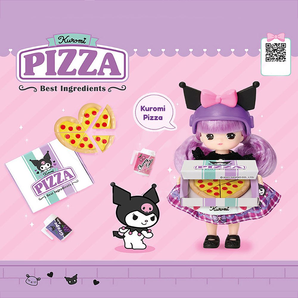 Mimi x Sanrio Kuromi Pizza
