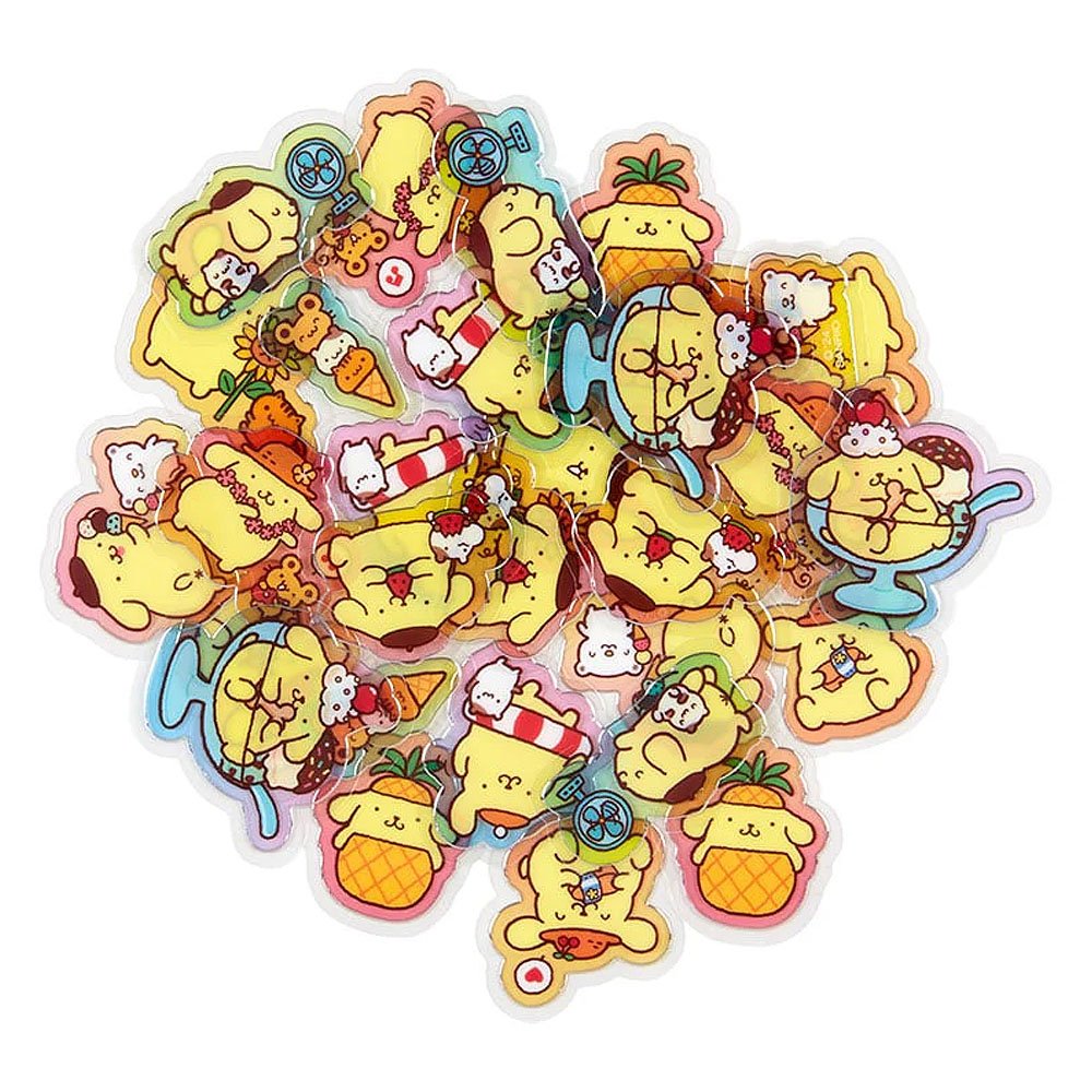 Sanrio Pompompurin 30-Pc Popsicle Mini Sticker Pack