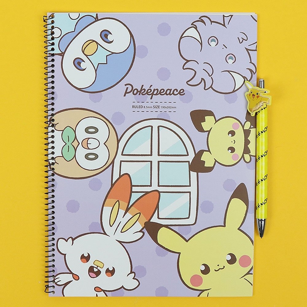 Pokemon Spring Notebook B5