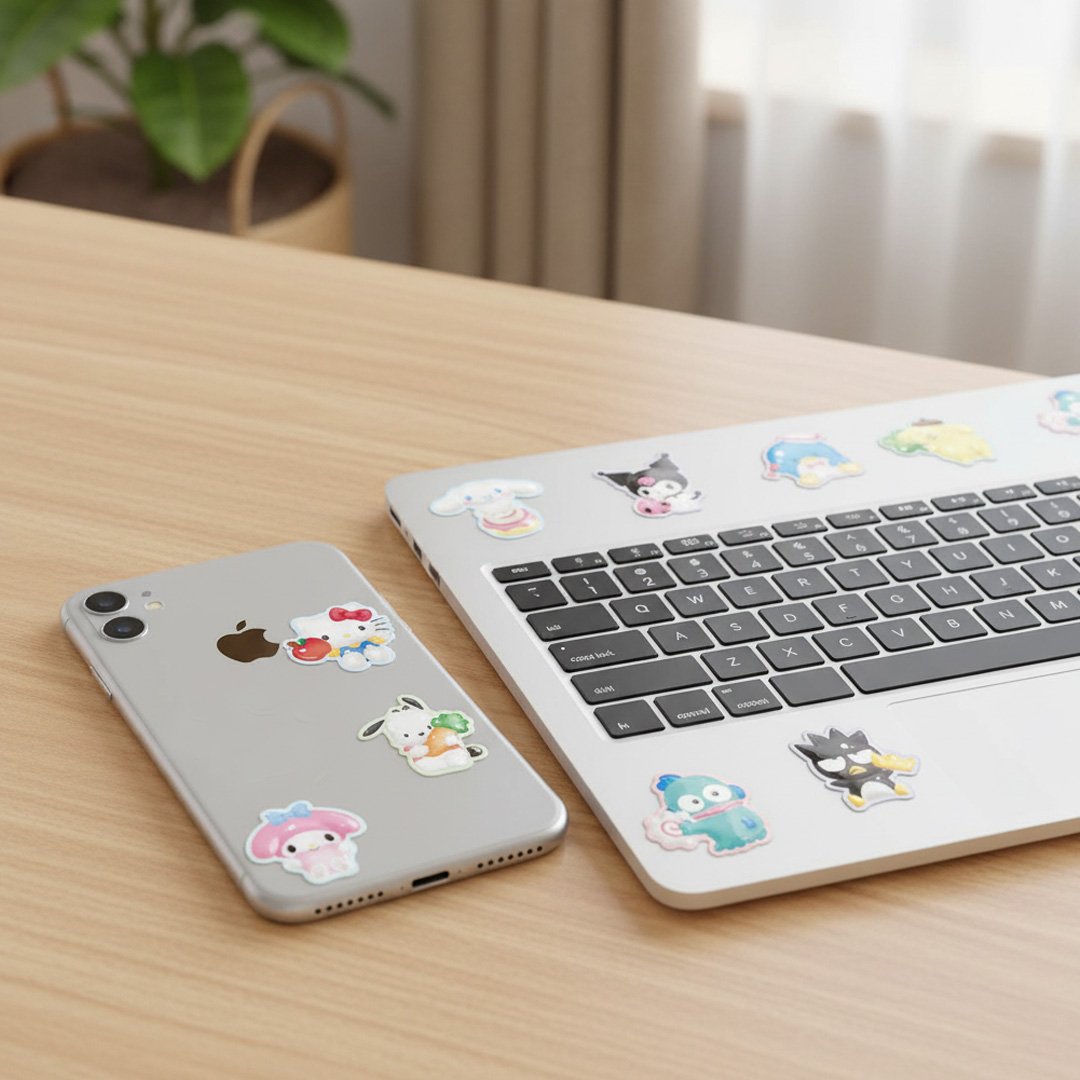 Sanrio Characters Secret Pukupuku Sticker