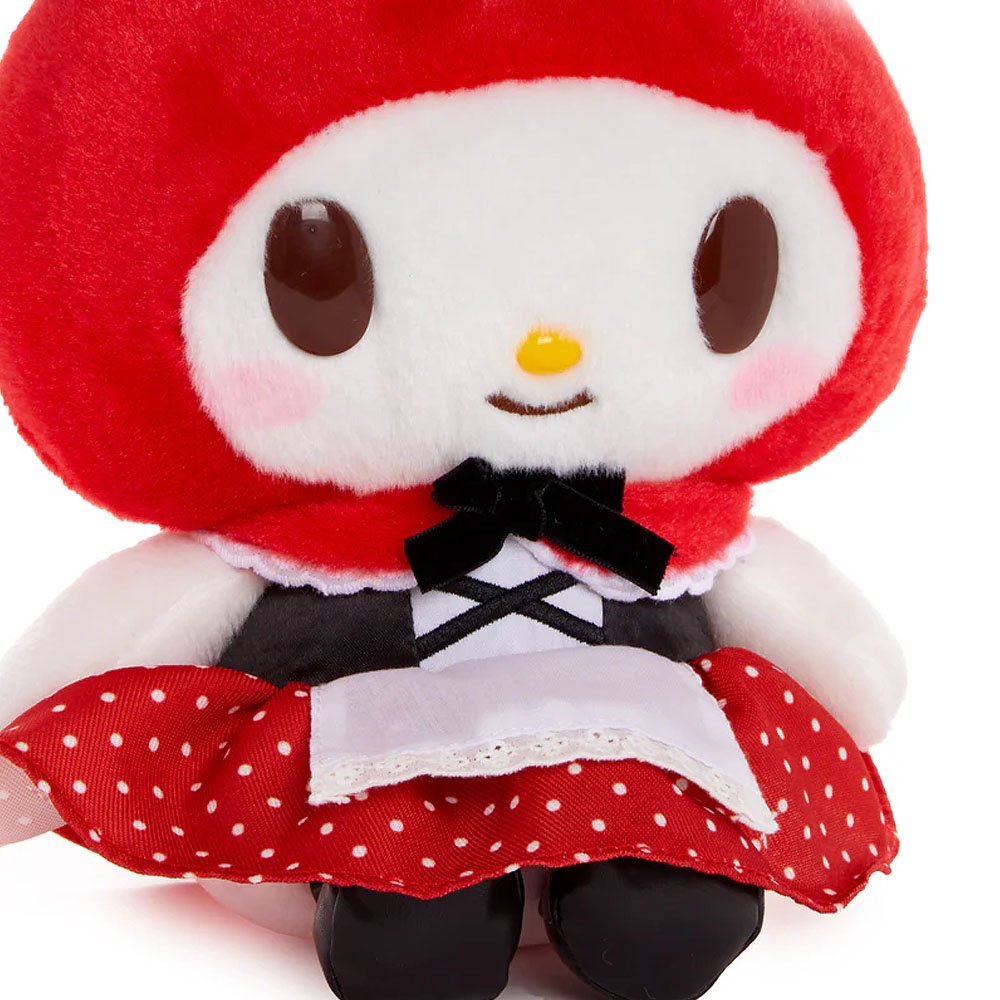 My Melody Retro Red Polka Dot Dress 9" Plush