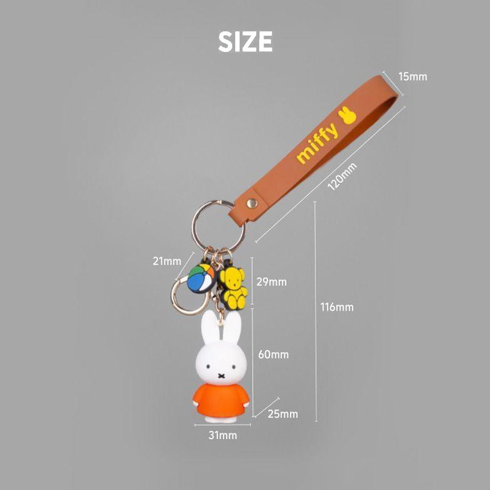 Miffy Figure Keychain