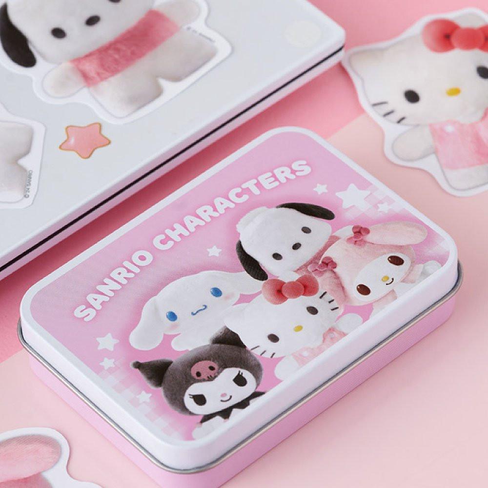 Sanrio Characters Tin Case Sticker Set :Pompom