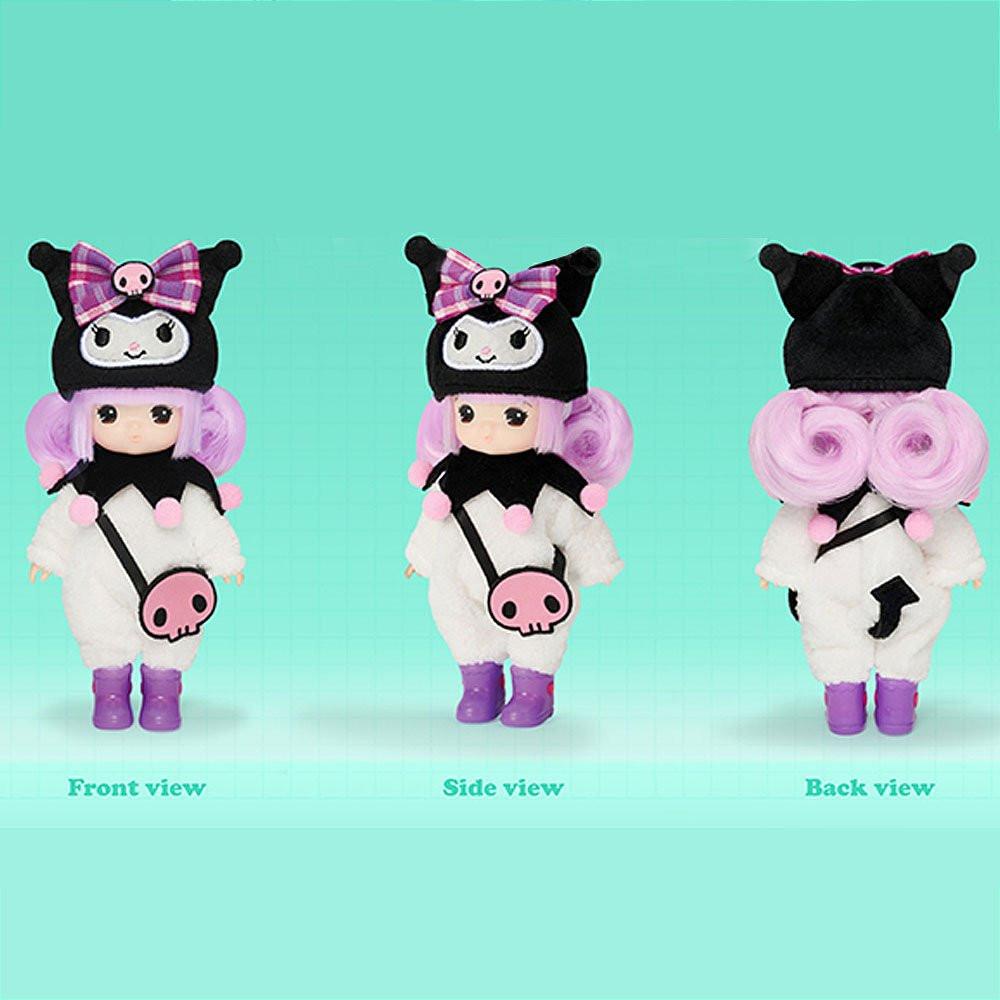 Cute Little Mimi doll in Sanrio Koromi character-themed costume