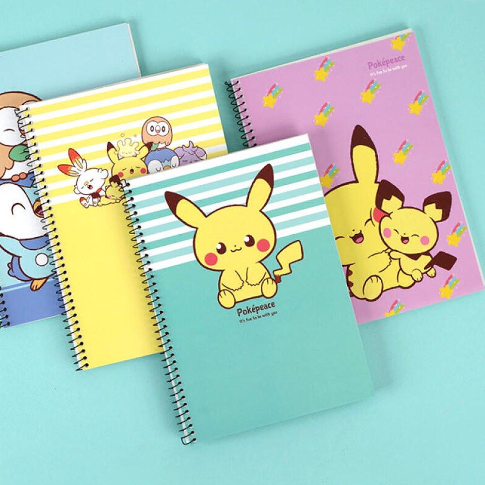 Pokemon Blank Unruled Notebook