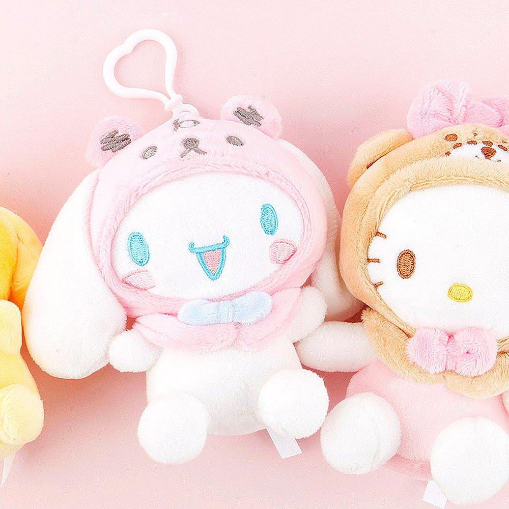 Sanrio Characters Friends Bandana Clip-On Plush