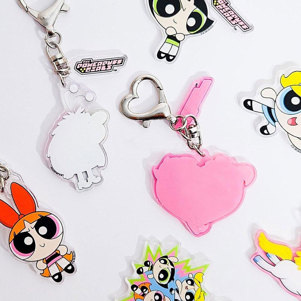 The Powerpuff Girls Y2k Secret Bag Acrylic Key Ring