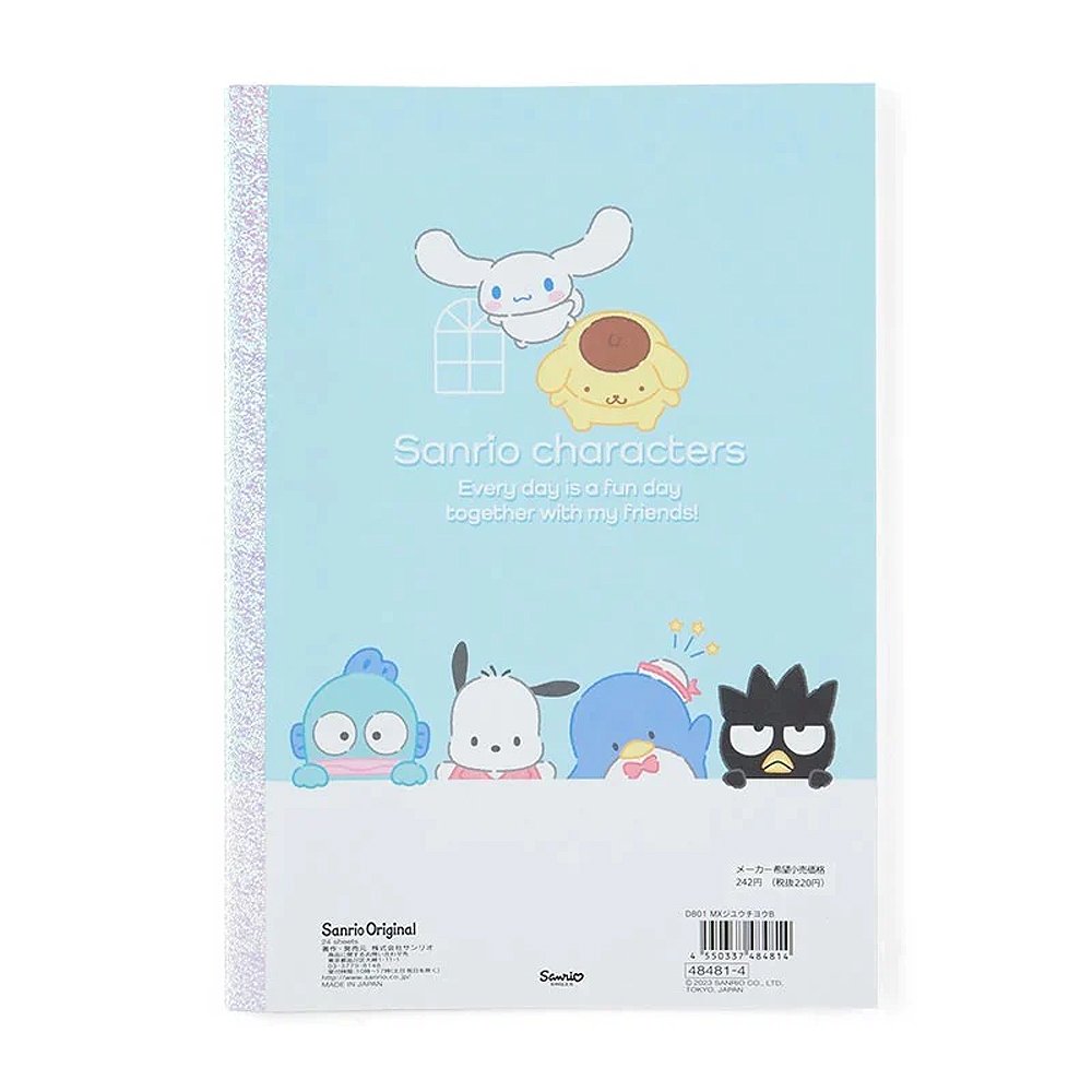 Sanrio Characters Notebook Set