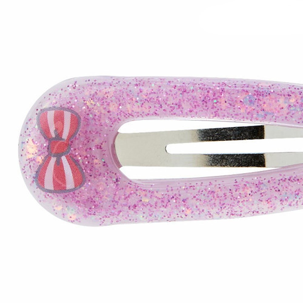 Sanrio Hello Kitty Glitter Hair Clip Set