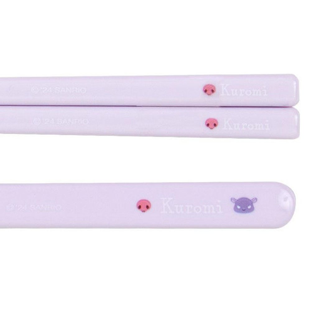 Kuromi Bento Box & Chopsticks & Spoon with Case Set