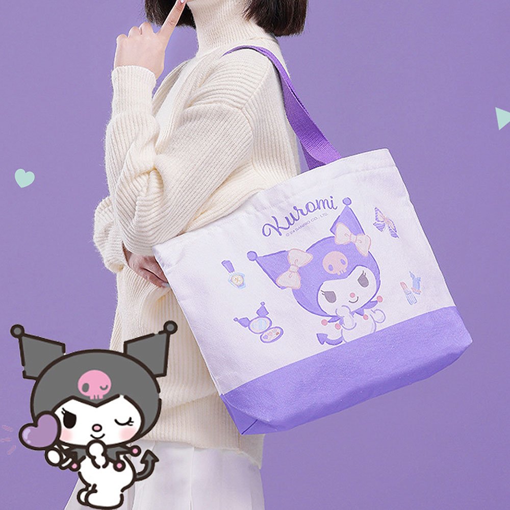 Sanrio Kuromi Peeping Tote Bag