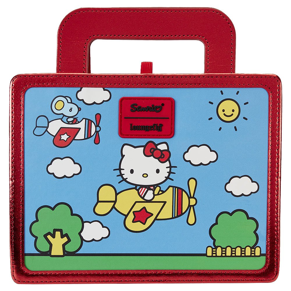 Loungefly x Sanrio Hello Kitty 50th Anniversary Metallic Lunchbox Stationery Journal