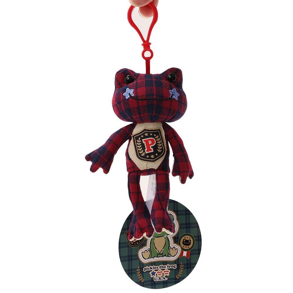 Pickles Checker Mascot Clip-On Plush