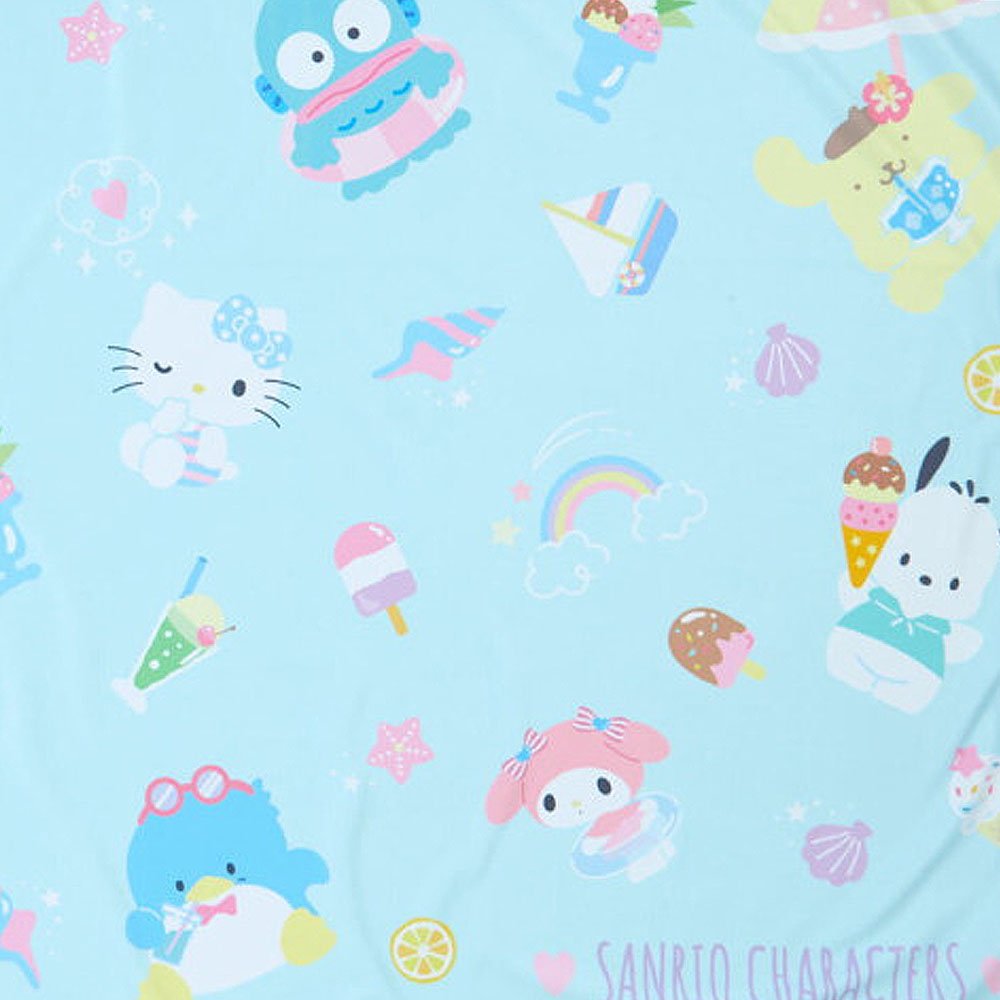 Sanrio Characters Tropical Blanket
