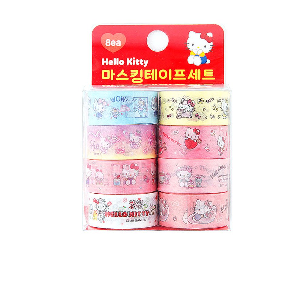 Sanrio Hello Kitty Masking Tape Set