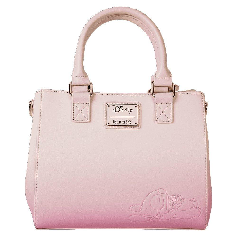 Loungefly x Stitch & Angel Cherry Blossom Heart Crossbody Bag