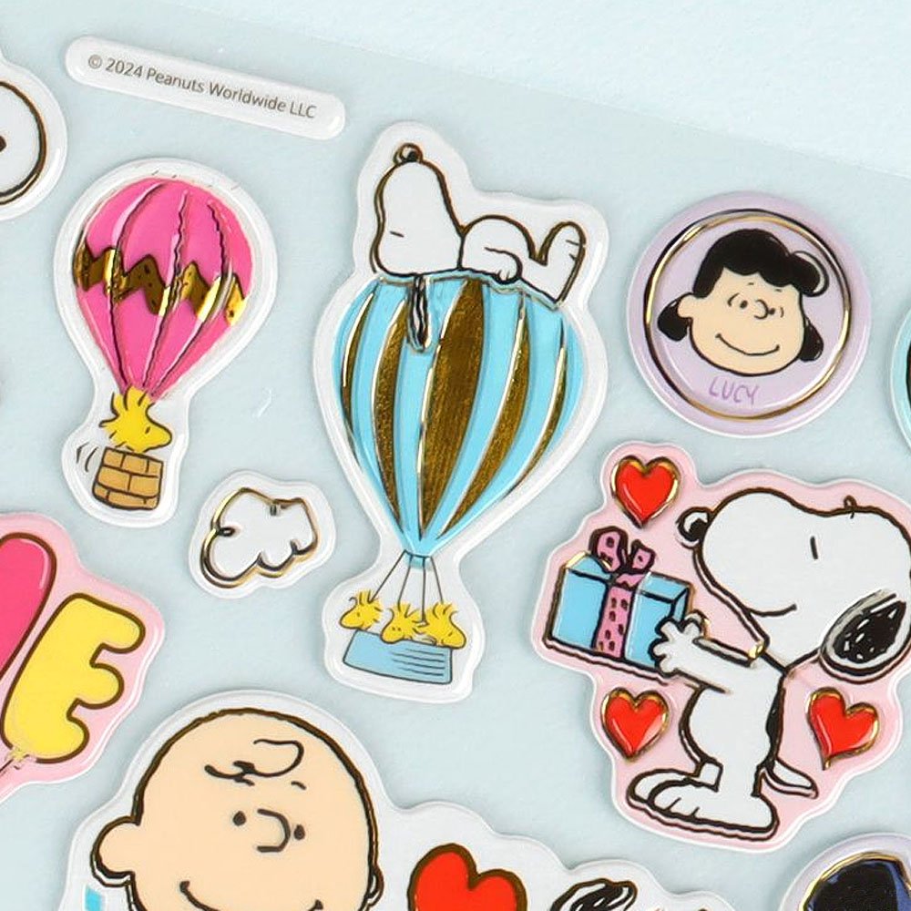 Peanuts Snoopy Big Shining Sticker