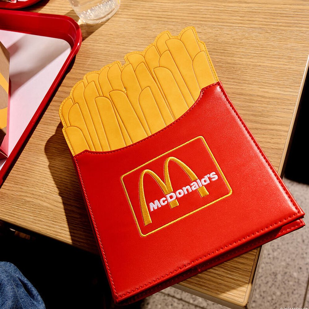 Loungefly x McDonald's French Fries Refillable Stationery Journal