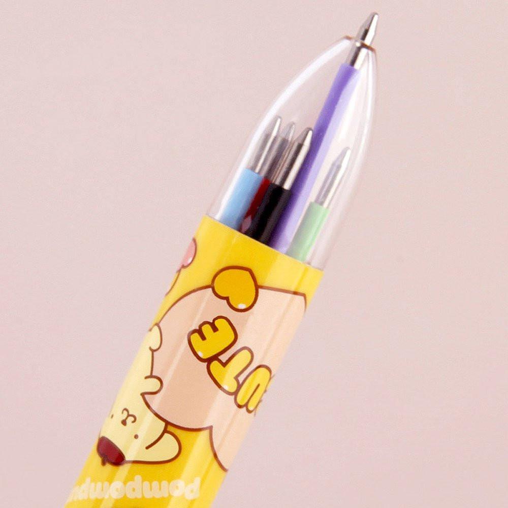 Sanrio Pompompurin Figure 6-Color Pen