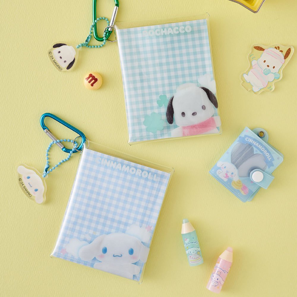Sanrio Characters Clear Pocket Pouch :Pompom