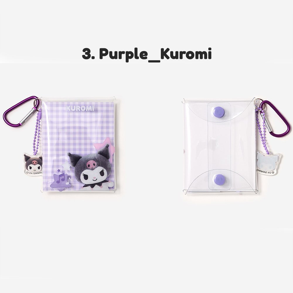 Sanrio Characters Clear Pocket Pouch :Pompom