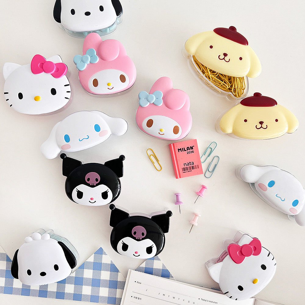 Sanrio Characters Push Pin with Face Case