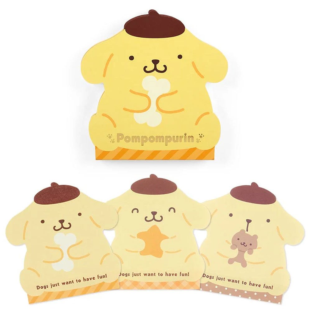 Pompompurin Die-Cut Memo Pad