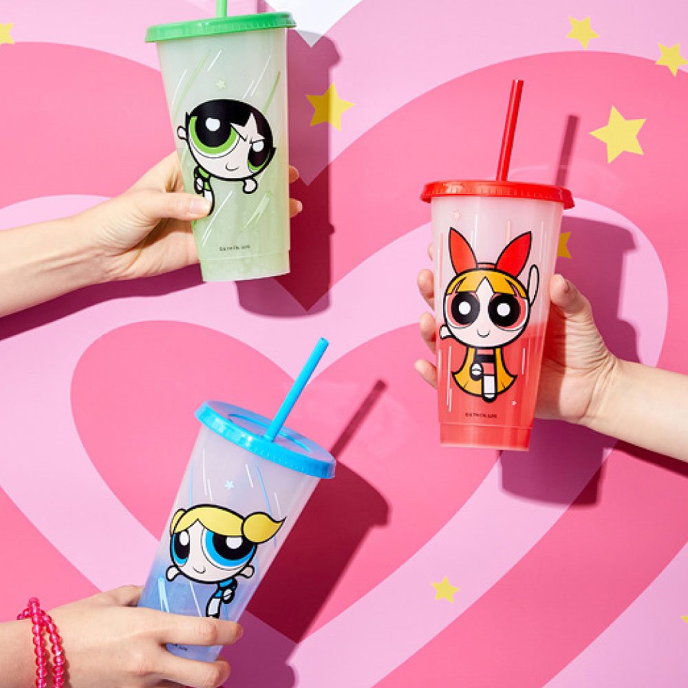 Powerpuff Girls Reusable Cold Cups Set