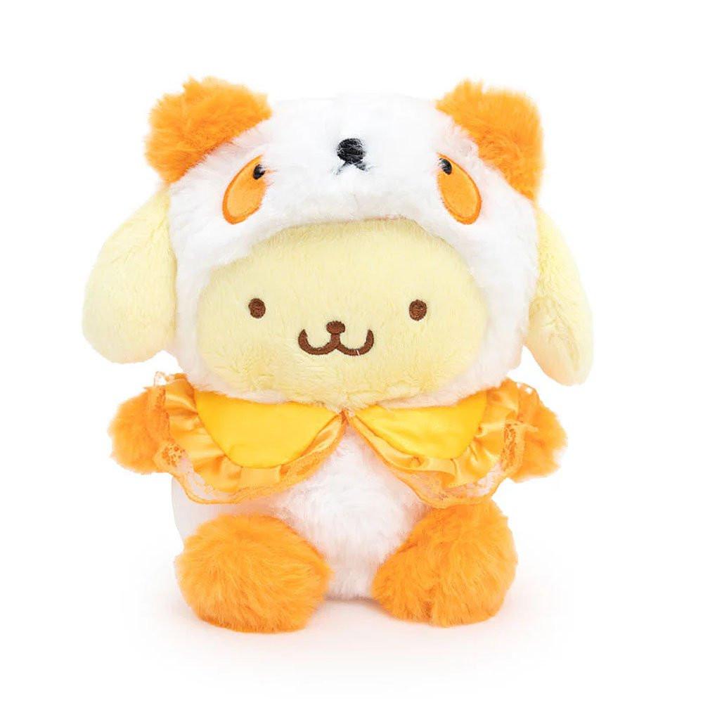 Pompompurin Orange Panda Bean Doll Plush