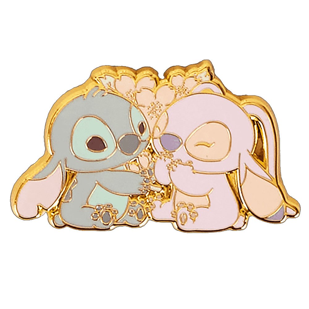 Loungefly x Disney Cute Stitch & Angel Mystery Blind Box Pin