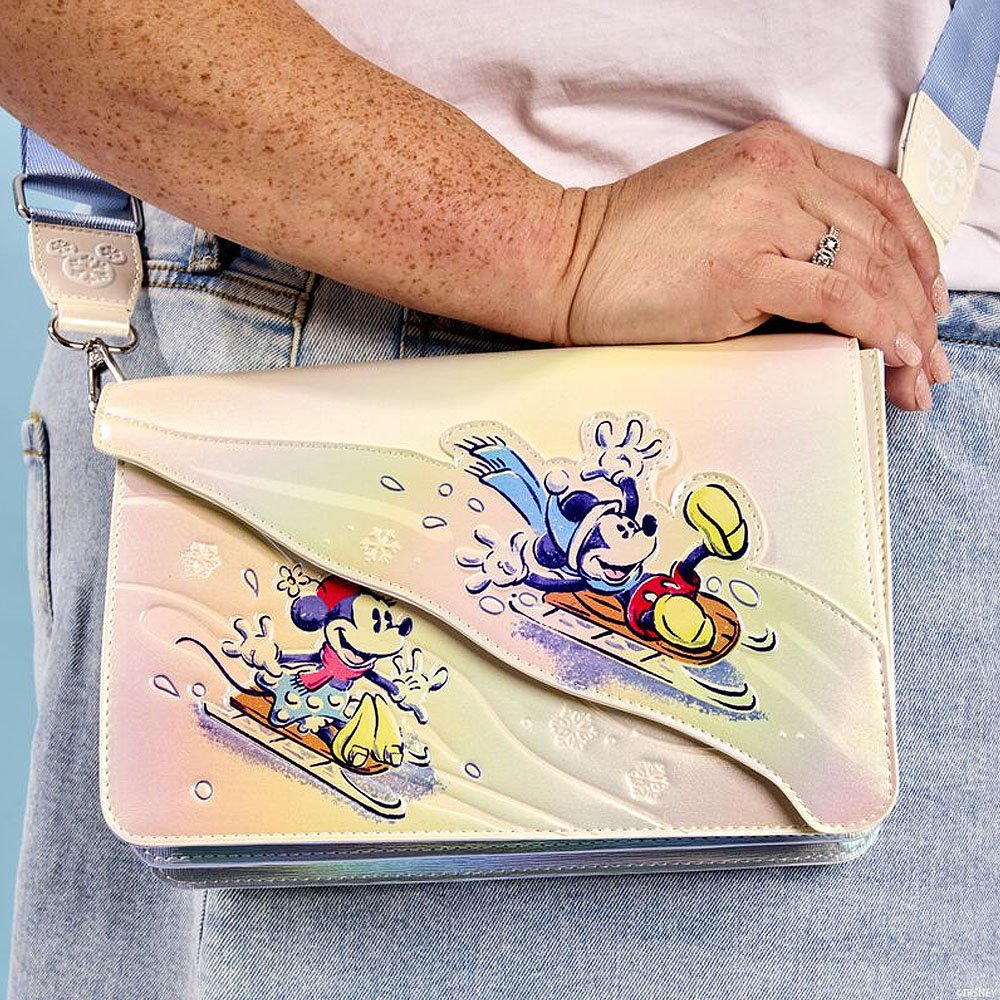 Loungefly x Mickey & Friends Winter Wonderland Crossbody Bag