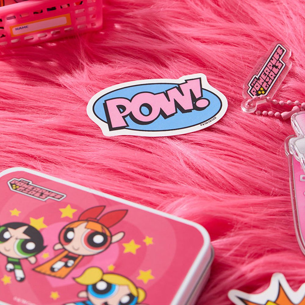 The Powerpuff Girls Y2k Tin Case Sticker Set