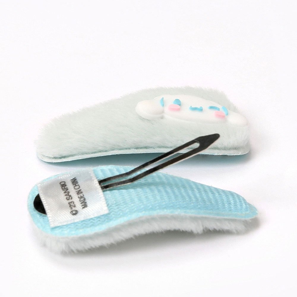 Sanrio Cinnamoroll Furry Hair Pins