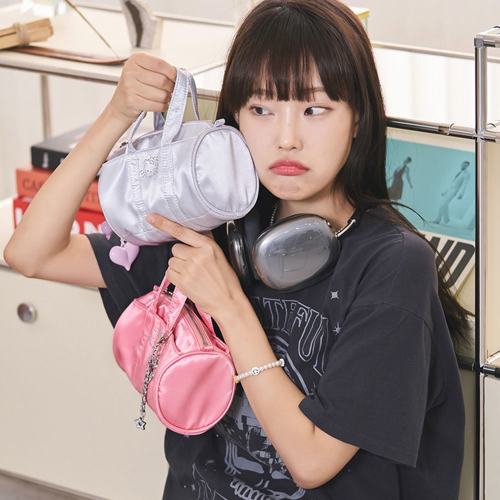 Sanrio Hello Kitty Rhinestone Mini Boston bag with Chain