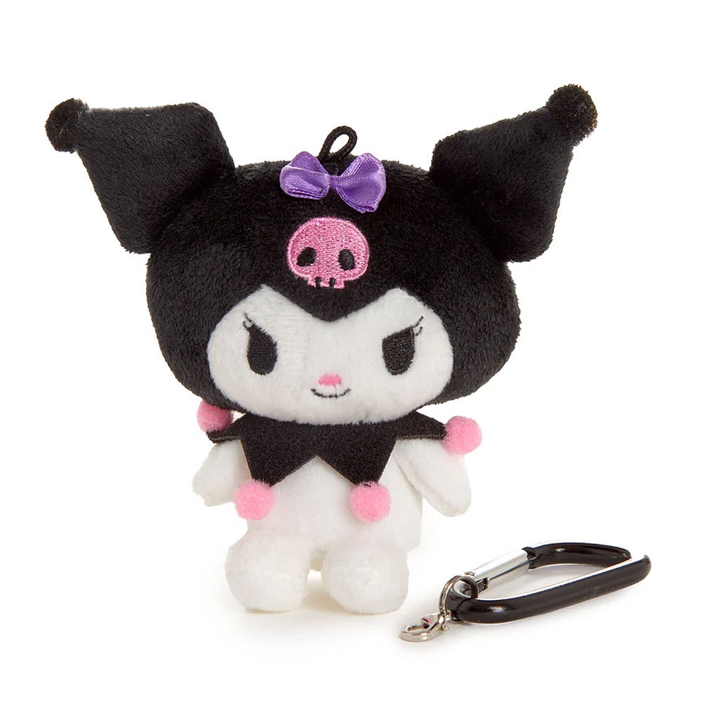 Kuromi Plush Mascot with Carabiner