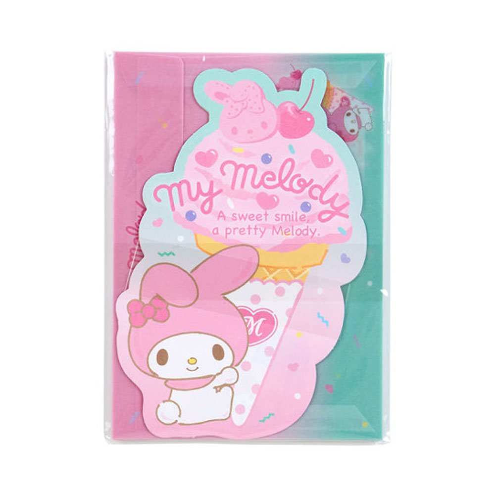 My Melody Letter Set :Ice Cream Party
