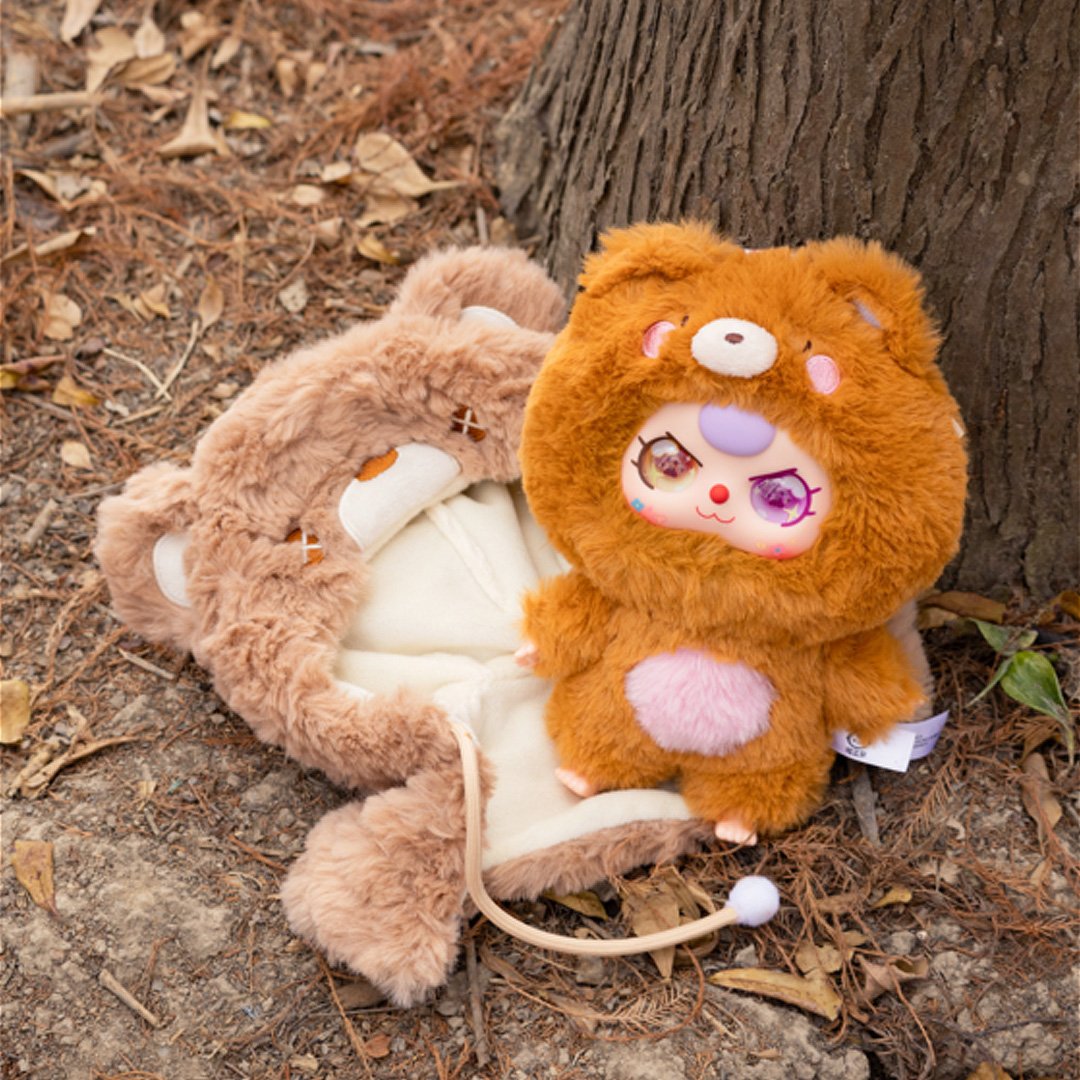 Baby Three I'm Not Warrior Series Plush Bag Charm Blind Box