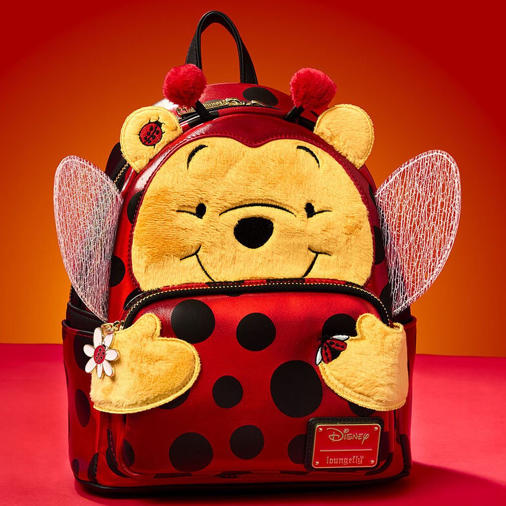 Loungefly x Winnie The Pooh Ladybug Cosplay Mini Backpack
