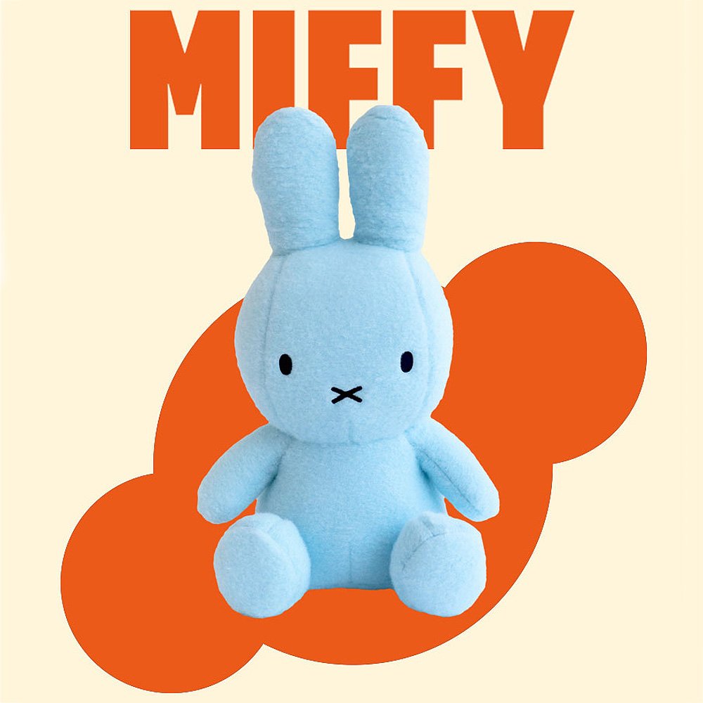 Miffy Creamy Sky Blue 10" Plush